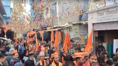 Photo of रामपुर में 181 साल बाद मंदिर से बाहर निकली श्रीराम की मूर्ति, शहर में निकाली भव्य शोभायात्रा