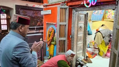 Photo of डॉ बिंदल ने आज शिमला के प्रसिद्ध जाखू मंदिर में शीश नवाया