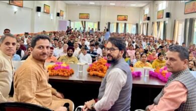 Photo of बाबा साहेब के संविधान की आत्मा पर कांग्रेस ने किया प्रहार: अनुराग सिंह ठाकुर