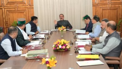 Photo of *हिमाचल प्रदेश मंत्रिमंडल के निर्णय*