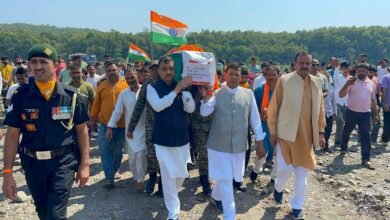 Photo of लांस नायक मनीष ठाकुर की शहादत को नमन, बिंदल अंतिम संस्कार में हुए शामिल