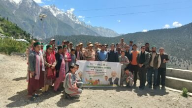 Photo of मूरंग, किन्नौर: विकसित कृषि संकल्प अभियान–2025 के अंतर्गत, डॉ. यशवंत सिंह परमार औद्यानिकी एवं वानिकी विश्वविद्यालय, नौणी के कृषि विज्ञान केंद्र किन्नौर द्वारा ऊंचाई वाले दुर्गम क्षेत्रीय गाँव मूरंग में उच्च तकनीक फलों की खेती पर जागरूकता और प्रशिक्षण शिविर का आयोजन किया गया। आप