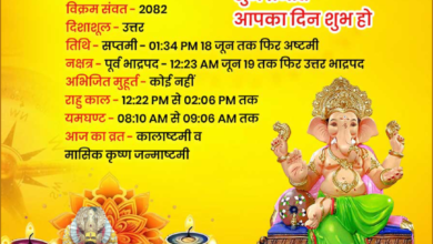 Photo of आज का पंचांग