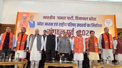 Photo of भाजपा प्रदेश अध्यक्ष की घोषणा करने जितेंद्र सिंह पहुंचे शिमला, डॉ राजीव बिंदल को घोषित किया प्रदेश अध्यक्ष