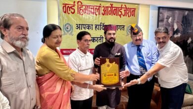 Photo of हिंदुस्तान प्रथम, फिर हिमाचल, अंत में हम: अनुराग सिंह ठाकुर