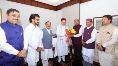 Photo of जेपी नड्डा की अध्यक्षता में भाजपा सांसदों, नेता प्रतिपक्ष, प्रदेशाध्यक्ष का एक प्रतिनिधिमंडल अमित शाह, गडकरी से मिला