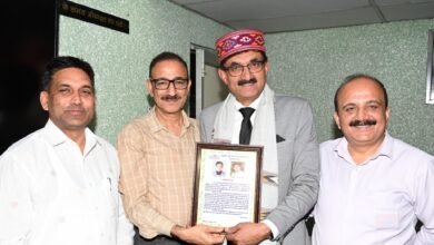 Photo of वरिष्ठ संपादक डॉ. राजेश शर्मा सूचना एवं जन संपर्क विभाग से सेवानिवृत्त