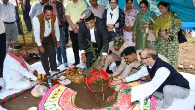 Photo of सुरक्षित पर्यावरण और पौधारोपण एक दूसरे के पूरक – डॉ. शांडिल 76वां मण्डल स्तरीय वन महोत्सव आयोजित