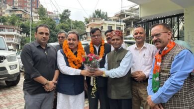 Photo of आज सोलन में भाजपा  शहरी मंडल  की ओर से तिरंगा यात्रा निकाली