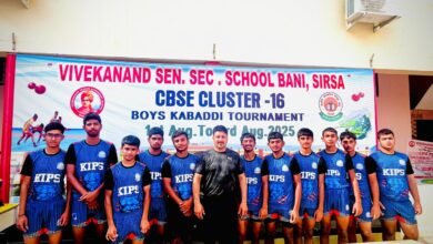 Photo of सीबीएसई क्लस्टर-XVI कबड्डी प्रतियोगिता में किप्स के U-19 खिलाड़ियों का शानदार प्रदर्शन, सेमीफाइनल में बनाई जगह