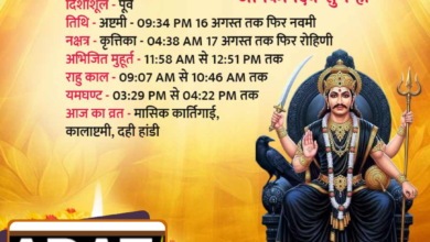 Photo of आज का पंचाग