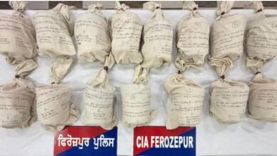 Photo of *पंजाब केफिरोजपुर में 15 किलो हेरोइन पकड़ी: पाकिस्तान से मंगवाई थी खेप, तस्कर गिरफ्तार, कपूरथला जेल से जुड़ा कनेक्शन*