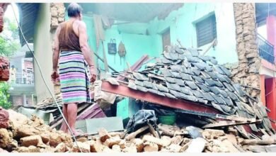 Photo of *मंडी सरकाघाट की दारपा पंचायत में तीन घर जमींदोज… बुजुर्ग घायल, बच्ची बाल-बाल बची*