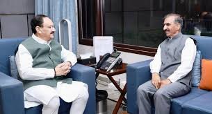 Photo of मुख्यमंत्री सुक्खू ने केंद्रीय स्वास्थ्य मंत्री जे.पी. नड्डा से की भेंट, एनएचएम आवंटन में 200 करोड़ बढ़ाने का किया आग्रह