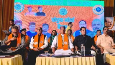 Photo of बद्दी में भाजपा की दो-दिवसीय कार्यशाला: बिंदल ने कहा — कांग्रेस इतिहास की सबसे निकम्मी सरकार, 2027 के लिए पार्टी करेगी ‘टेक ऑफ’