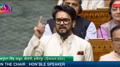 Photo of गरीब कल्याण में समर्पित जी-राम-जी योजना: अनुराग सिंह ठाकुर      राम के नाम से सदा कांग्रेस को समस्या: अनुराग सिंह ठाकुर 