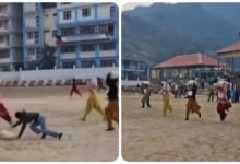 Photo of 25 किलो बोरी उठाकर दौड़ने को मजबूर महिला अभ्यर्थी गिरी, हिमाचल पशु मित्र भर्ती वीडियो से भड़का जनआक्रोश