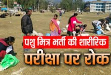 Photo of Himachal: प्रशासनिक कारणों से ‘पशु मित्र’ भर्ती की फिजिकल टेस्ट प्रक्रिया पर रोक