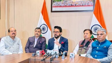 Photo of केंद्र ने हिमाचल के बजट में नहीं रखी कमी, गुमराह करना बंद करे कांग्रेस सरकार: अनुराग सिंह ठाकुर 