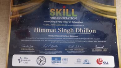 Photo of सनावर राष्ट्रीय मंच पर गौरवान्वित : हेडमास्टर हिम्मत सिंह ढिल्लों को ‘स्किल भारत सम्मान 5.0’ से सम्मानित