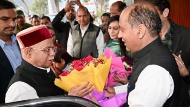 Photo of मंडी महाशिवरात्रि महोत्सव में राज्यपाल शिव प्रताप शुक्ल का भव्य स्वागत, जयराम ठाकुर ने किया अगवानी