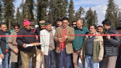 Photo of नारकंडा में 3 दिवसीय स्की–स्नोबोर्ड चैंपियनशिप का आग़ाज़, आर.एस. बाली ने किया शुभारम्भ