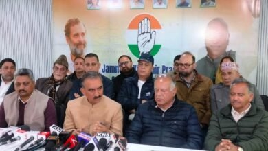 Photo of श्रीनगर में गरजे सुक्खू: आयात नीति से हिमाचल और J&K के बागवानों को नुकसान