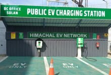Photo of मिनी सेक्रेट्रिएट सोलन कॉम्प्लेक्स में 2 EV चार्जिंग प्वाइंट स्थापित, इलेक्ट्रिक वाहन मालिकों को बड़ी राहत