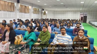 Photo of प्रो. महादेव लाल श्रॉफ की जयंती पर एलआर इंस्टीट्यूट ऑफ फार्मेसी में अतिथि व्याख्यान आयोजित