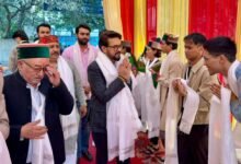 Photo of किन्नौर की संस्कृति, बोली व साहित्य को बचाने का करें साझा प्रयास: अनुराग सिंह ठाकुर 