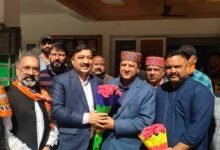 Photo of “विकास ठप, टैक्सों का बोझ चरम पर – कांग्रेस सरकार ने प्रदेश को पीछे धकेला” : डॉ. राजीव बिंदल