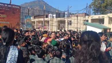 Photo of रंगों में एकता” : गुरुकुल इंटरनेशनल सीनियर सेकेंडरी स्कूल में हर्षोल्लास से मनाया गया होली उत्सव ।