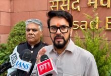 Photo of पेट्रोल-डीजल के दामों में बढ़ोत्तरी, कांग्रेस सरकार द्वारा जनता की जेब पर हमला: अनुराग सिंह ठाकुर 