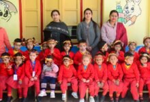 Photo of यूरोकिड्स प्री स्कूल (कोटलानाला) में नवरात्रि उत्सव: कन्या पूजन और डांडिया नृत्य से बच्चों ने सीखी भारतीय संस्कृति