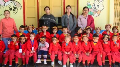 Photo of यूरोकिड्स प्री स्कूल (कोटलानाला) में नवरात्रि उत्सव: कन्या पूजन और डांडिया नृत्य से बच्चों ने सीखी भारतीय संस्कृति