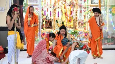 Photo of गीता आदर्श विद्यालय सोलन में रामनवमी उत्सव धूमधाम से संपन्न, बच्चों ने दी राम के आदर्शों की प्रेरक झलक