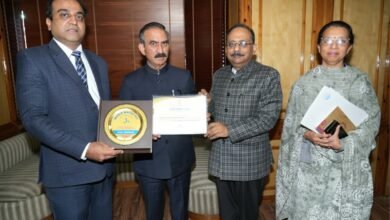 Photo of हिमाचल ने एमएमआई जनगणना में हासिल की देशभर में पहचान, केंद्र सरकार ने किया सम्मानित