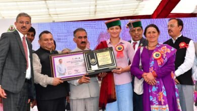 Photo of अंतरराष्ट्रीय महिला दिवस पर नाहन में मुख्यमंत्री ने महिला उपलब्धि हासिल करने वालों को किया सम्मानित