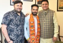 Photo of युवा कांग्रेस अध्यक्ष अभिषेक आनंद (शेखू) भाजपा में शामिल, सुधीर शर्मा बोले—धर्मशाला में संगठन को मिलेगी नई ताकत