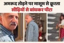 Photo of अमरूद तोड़ने पर बच्ची से क्रूरता, आरोपी पूर्व जवान; बचाने आया सैनिक बना सहारा