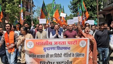 Photo of “सुक्खू सरकार पूरी तरह फेल, जनता ठगी महसूस कर रही”: राकेश जमवाल का सुंदरनगर से तीखा हमला