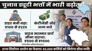 Photo of पंचायती राज चुनाव ड्यूटी भत्तों में बढ़ोतरी, प्रदेश में नई दरें लागू