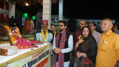 Photo of Anurag Singh Thakur ने ‘सी के मेमोरियल चैरिटेबल ट्रस्ट’ लॉन्च किया, पत्नी की स्मृति में सेवा की नई मिसाल