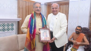 Photo of नई दिल्ली में कविंदर गुप्ता का धर्मसंघ महाविद्यालय दौरा, आध्यात्मिक संस्थाओं की भूमिका को सराहा