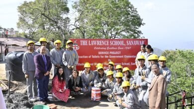 Photo of द लॉरेंस स्कूल, सनावर की पहल—सरकारी स्कूल में शौचालय निर्माण कार्य शुरू