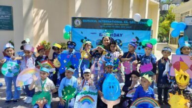 Photo of नन्हे कदम, बड़ा संकल्प: गुरुकुल स्कूल में पृथ्वी दिवस पर बच्चों ने दिया पर्यावरण संरक्षण का संदेश