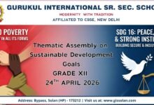 Photo of एस.डी.जी. की राह पर गुरुकुल के विद्यार्थी: सोलन में विशेष प्रार्थना सभा से जागरूकता का संदेश