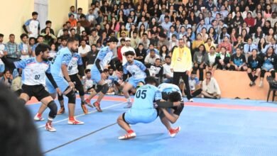 Photo of नौणी यूनिवर्सिटी की इंटर-कॉलेज स्पोर्ट्स मीट में खिलाड़ियों का दमदार प्रदर्शन, कई मुकाबलों में रोमांचक जीत