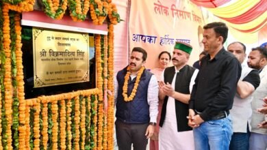 Photo of प्रदेश में विकास को रफ्तार: सड़कों पर ₹6000 करोड़ खर्च, टूटू-क्यार सड़क का शिलान्यास—विक्रमादित्य सिंह