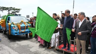 Photo of शिमला में इलेक्ट्रिक कचरा संग्रहण वाहनों को सीएम सुक्खू ने दिखाई हरी झंडी, एमसी बनी राज्य की पहली ई-फ्लीट शुरू करने वाली निकाय